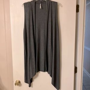 Gray heather vest Ladies XL